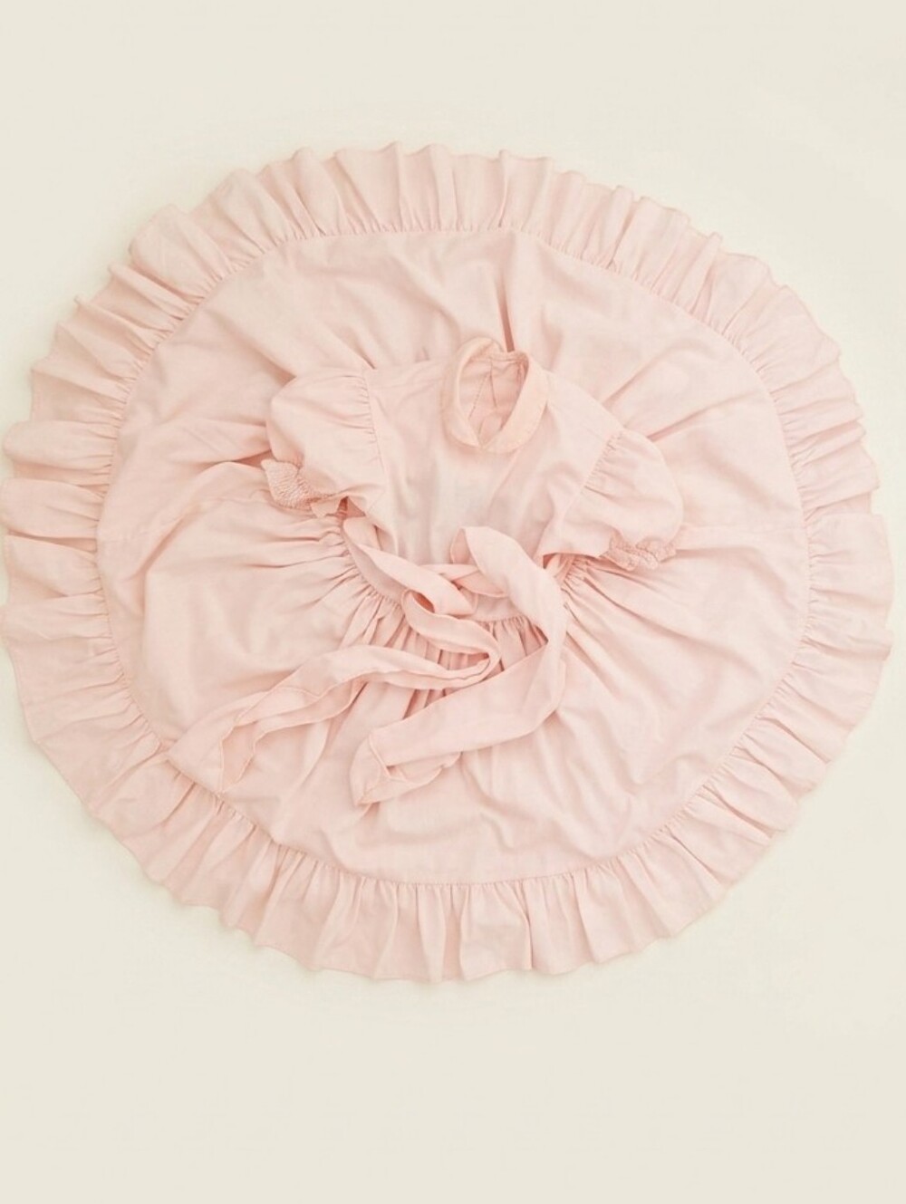 Martha's Miniatures We're Fuzzy Girl's Vintage Pink Full Circle Dress! Size 5
